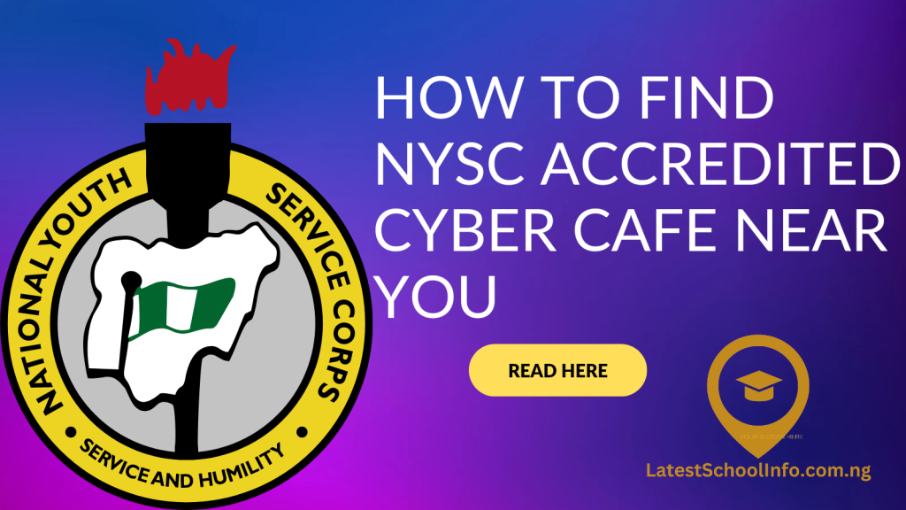 NYSC accredited cyber cafe