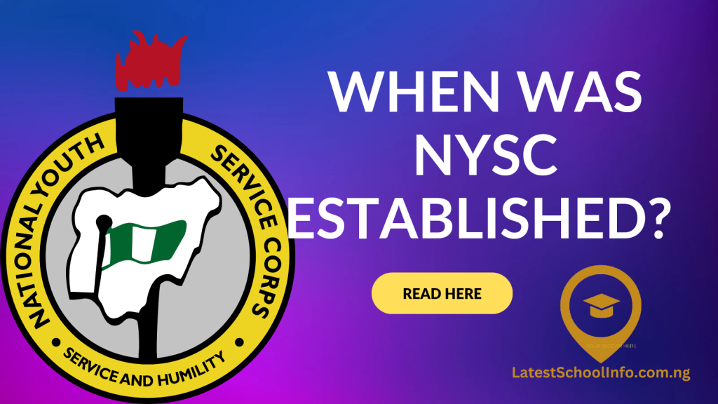 When Was NYSC Established